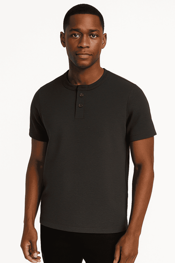 Black Men T Shirt Black Nawao.com