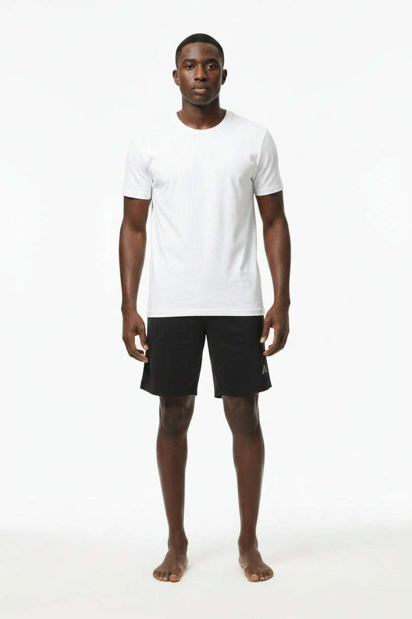 Black Mens Shorts Black Nawao.com