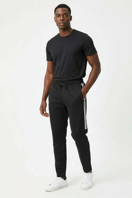 Black Mens Track Pant Black Nawao.com