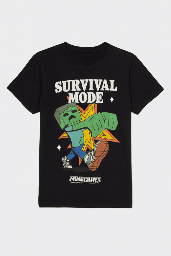 Black Minecraft T Shirt Black Nawao.com