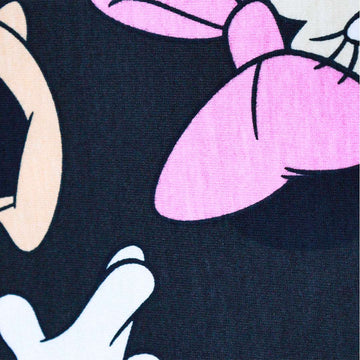 Black Minnie  Aop Dress Nawao.com
