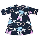 Black Minnie  Aop Dress Nawao.com