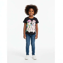 Black My Little Pony Placement Print T Shirt Nawao.com