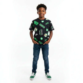 Black Nba Celtics Aop T Shirt Black Nawao.com