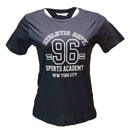Black Ny Printed T Shirt Nawao.com