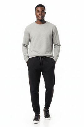 Black Ottoman Track Pant Black Nawao.com
