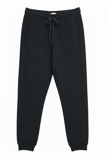Black Ottoman Track Pant Black Nawao.com