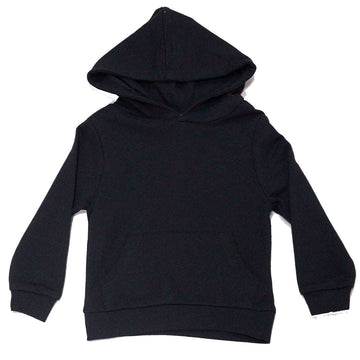 Black Over Head Hoodie Nawao.com