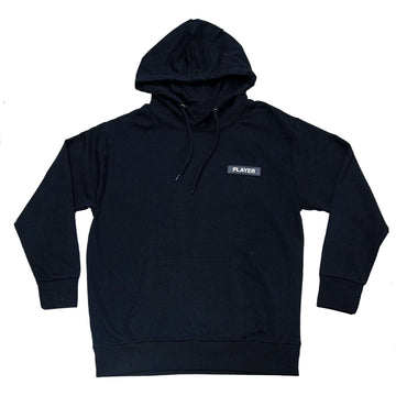 Black Oversize Long Sleeve Hoody Sweatshirt Nawao.com