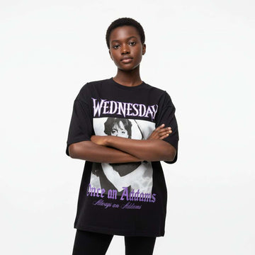 Black Oversize Tunic Wednesday Nawao.com