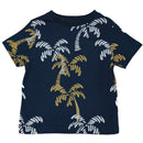 BLACK PALM TSHIRT BLACK Nawao.com