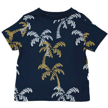 BLACK PALM TSHIRT BLACK Nawao.com
