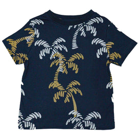 BLACK PALM TSHIRT BLACK Nawao.com