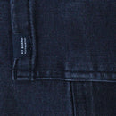 Black Paneled Pull On Jeans Black Nawao.com