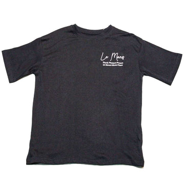 Black Photographic Oversize Tee Nawao.com