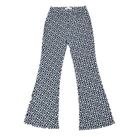 BLACK PINK FLARED JACQUARD BOTTOM ASSORTED 15 16 YEARS Nawao.com