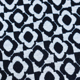 BLACK PINK FLARED JACQUARD BOTTOM ASSORTED 15 16 YEARS Nawao.com