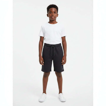Black Pique Cord Active Short Black Nawao.com