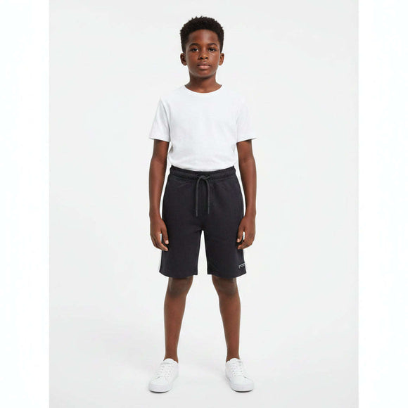 Black Pique Cord Active Short Black Nawao.com