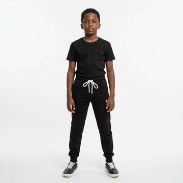 Black Pique Pleated Interlock Active Pant Black Nawao.com