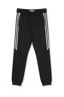 Black Pique Track Pant Black Nawao.com