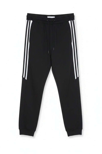 Black Pique Track Pant Black Nawao.com