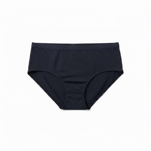 Black Plain Bikini Briefs 5 Pack  Black Nawao.com