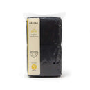 Black Plain Bikini Briefs 5 Pack  Black Nawao.com