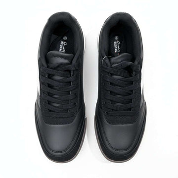 Black Plain Skate Shoes Black Nawao.com