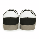 Black Plain Sneakers Nawao.com