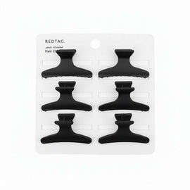 Black Plastic Clips 6Pcs Set Nawao.com