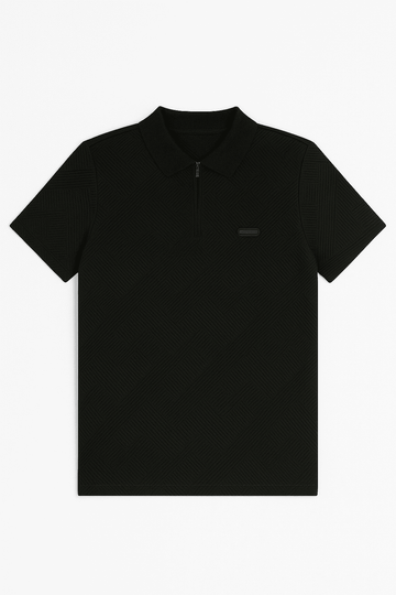 Black Polo Shirt Nawao.com