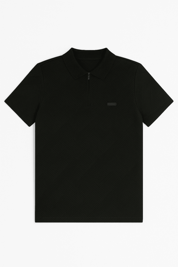 Black Polo Shirt Nawao.com