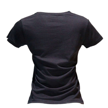 Black Printed T Shirt Nawao.com