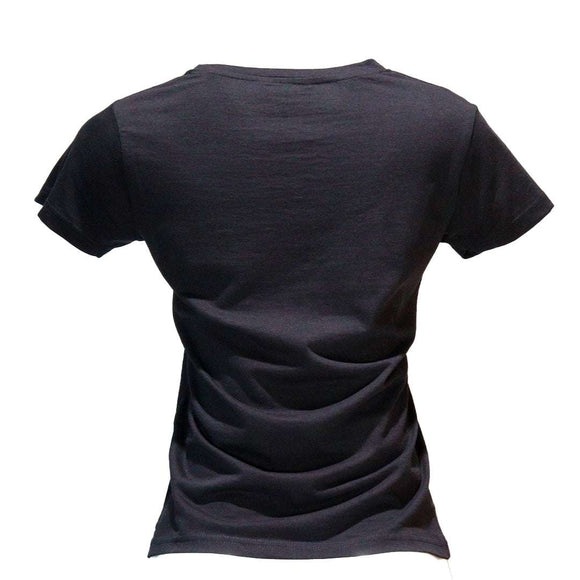 Black Printed T Shirt Nawao.com
