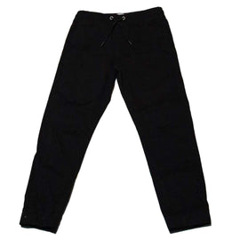 Black Pull On Casual Trouser Nawao.com