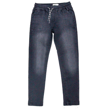 Black Pull On Jeans Nawao.com