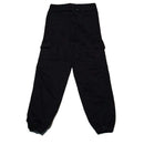 Black Pull On Jogger Cargo Jeans Nawao.com