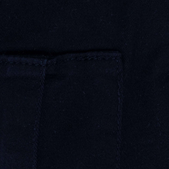 Black Pullon Cargo Casual Trouser Black Nawao.com