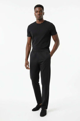 Black Pyjama Bottom Black Nawao.com
