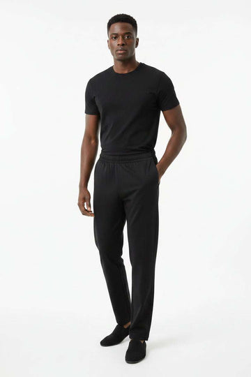 Black Pyjama Bottom Black Nawao.com