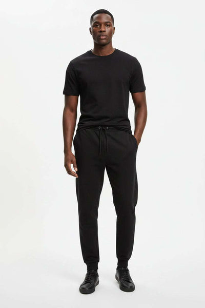 Black Pyjama Bottom Black Nawao.com