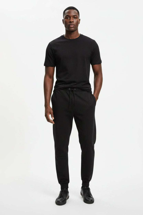 Black Pyjama Bottom Black Nawao.com