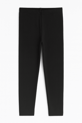 Black Rib Leggings Nawao.com