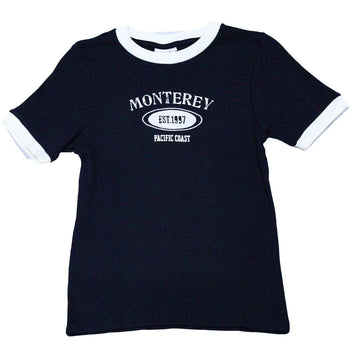 BLACK RIB T-SHIRTS BLACK 13 14 YEARS Nawao.com