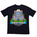 Black Seavillage City Place Front And Back Print Oversize Tee Nawao.com