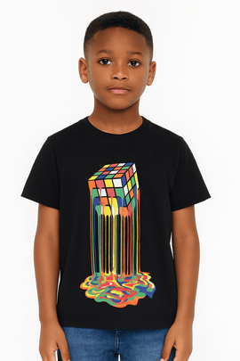 Black Short Sleeve Graphic Tshirt Nawao.com
