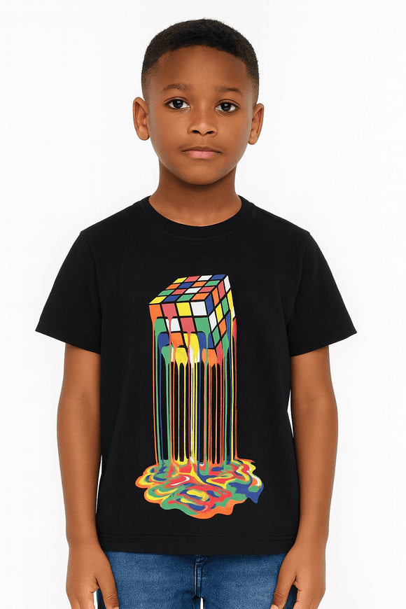 Black Short Sleeve Graphic Tshirt Nawao.com