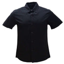 Black Short Sleeves Shirt White Xx Nawao.com