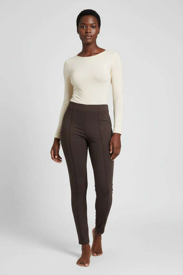 Black  Single Pleat Legging Black Nawao.com